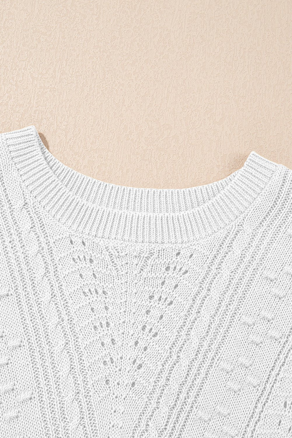 Liv Chevron Patterned Knit Sweater - Hello Beautiful BoutiqueSweater VestsThreaded Pear