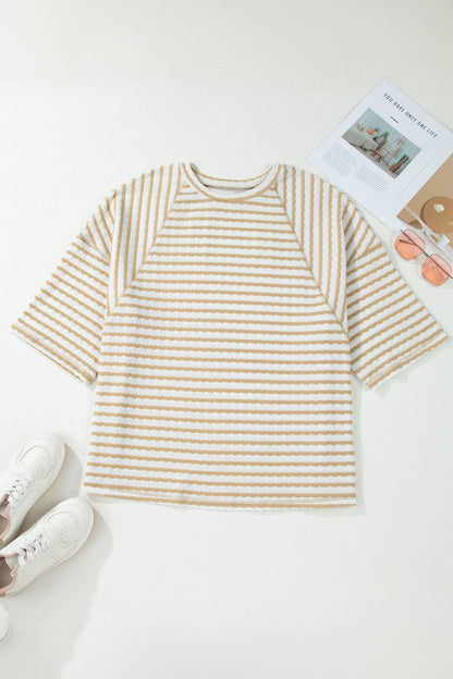 Liv Detail Half Sleeve PLUS Top - Hello Beautiful BoutiquePlus Size Tops & TeesThreaded Pear