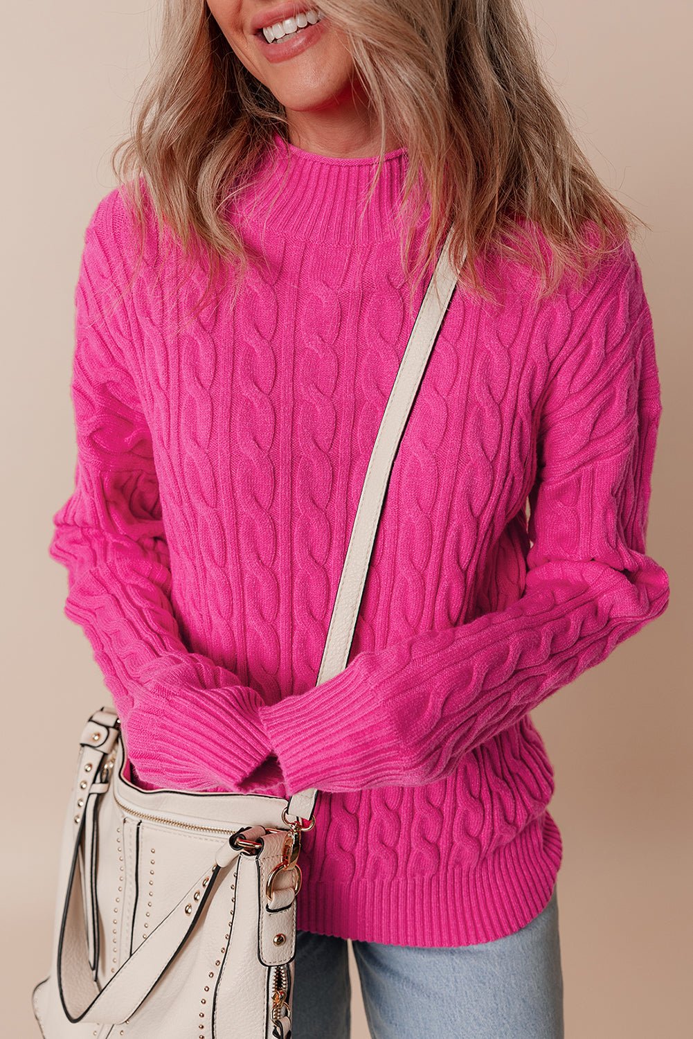 Lola High Drop Shoulder Sweater - Hello Beautiful Boutique20% OFFThreaded Pear