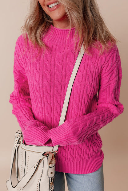 Lola High Drop Shoulder Sweater - Hello Beautiful Boutique20% OFFThreaded Pear