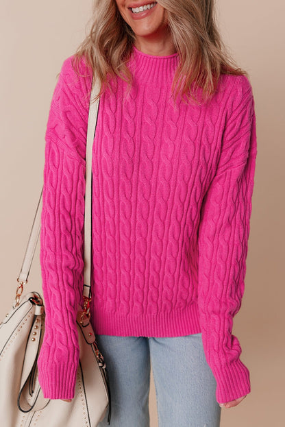 Lola High Drop Shoulder Sweater - Hello Beautiful Boutique20% OFFThreaded Pear