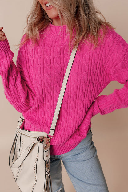 Lola High Drop Shoulder Sweater - Hello Beautiful Boutique20% OFFThreaded Pear