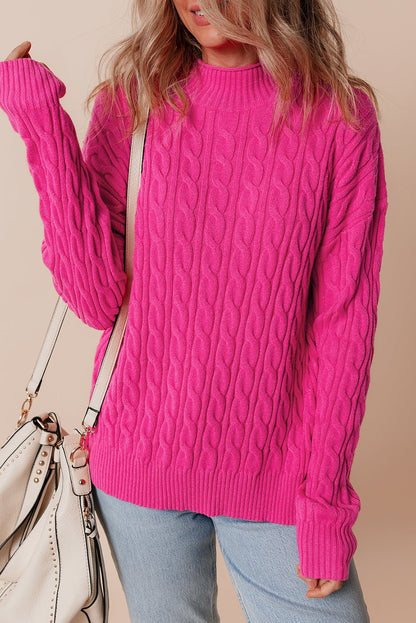 Lola High Drop Shoulder Sweater - Hello Beautiful Boutique20% OFFThreaded Pear