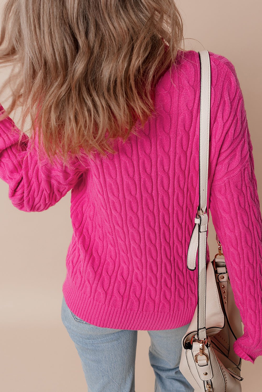 Lola High Drop Shoulder Sweater - Hello Beautiful Boutique20% OFFThreaded Pear