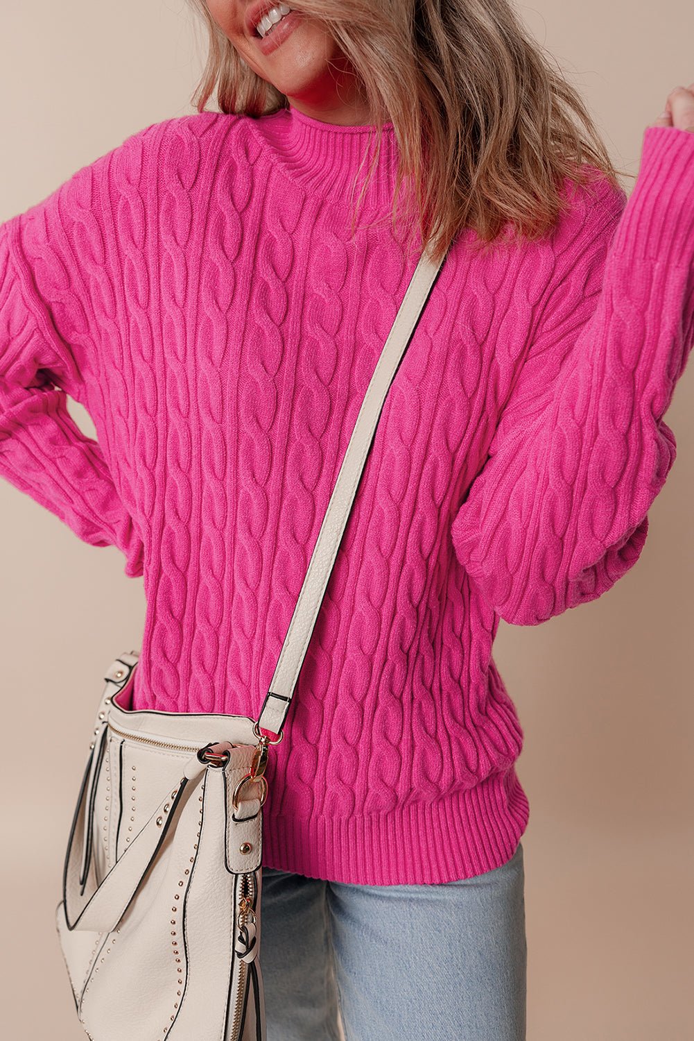 Lola High Drop Shoulder Sweater - Hello Beautiful Boutique20% OFFThreaded Pear