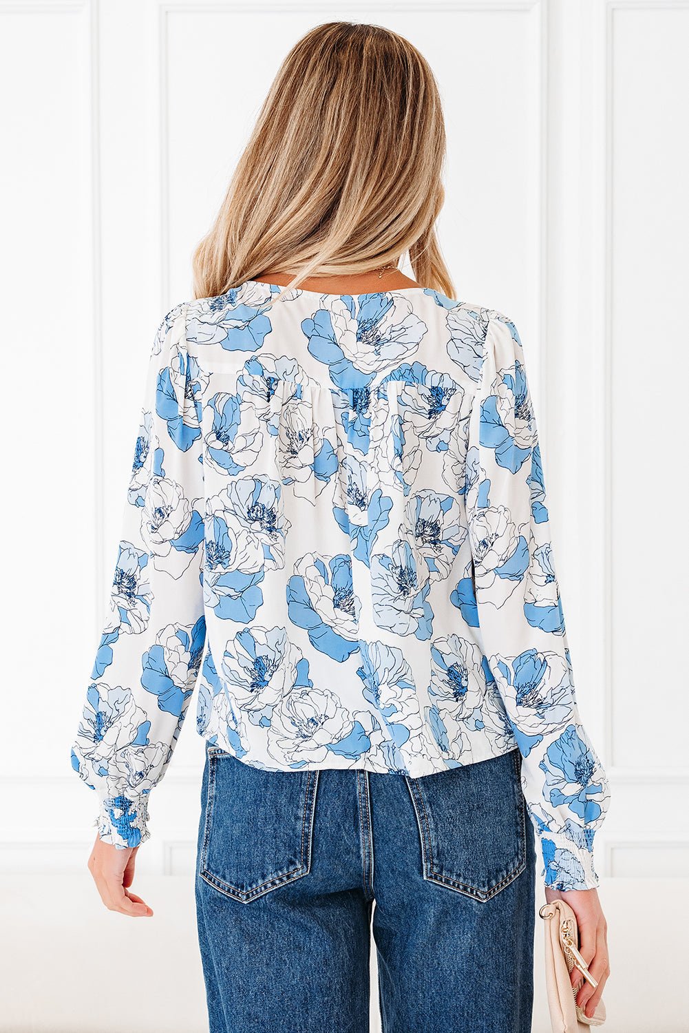 Lolakara Long Sleeve Blouse Long Sleeve Top - Hello Beautiful BoutiqueBlouses & ShirtsThreaded Pear