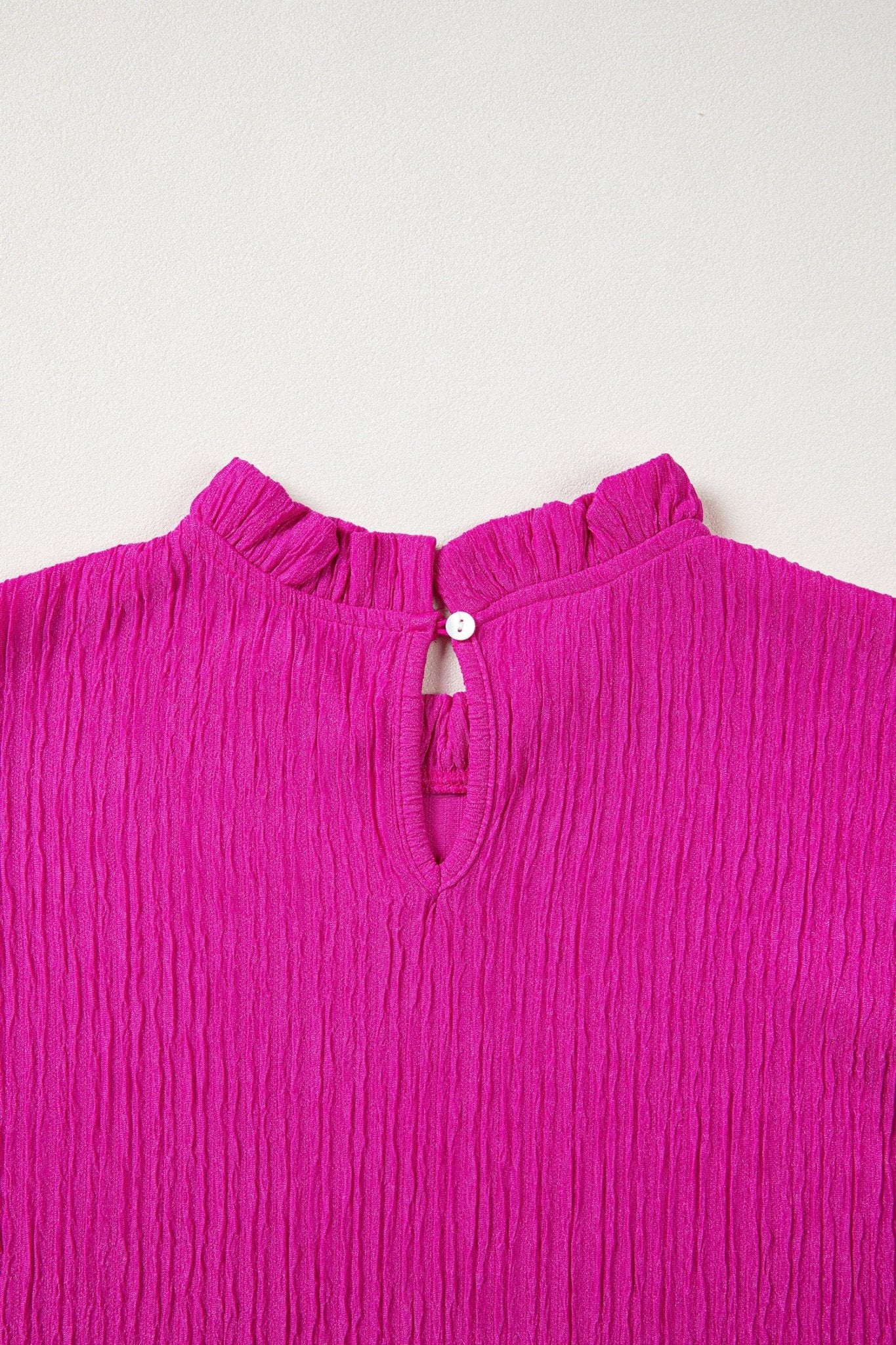 Londyn Trim Short Sleeve Blouse - Hello Beautiful BoutiqueBlouses & ShirtsThreaded Pear