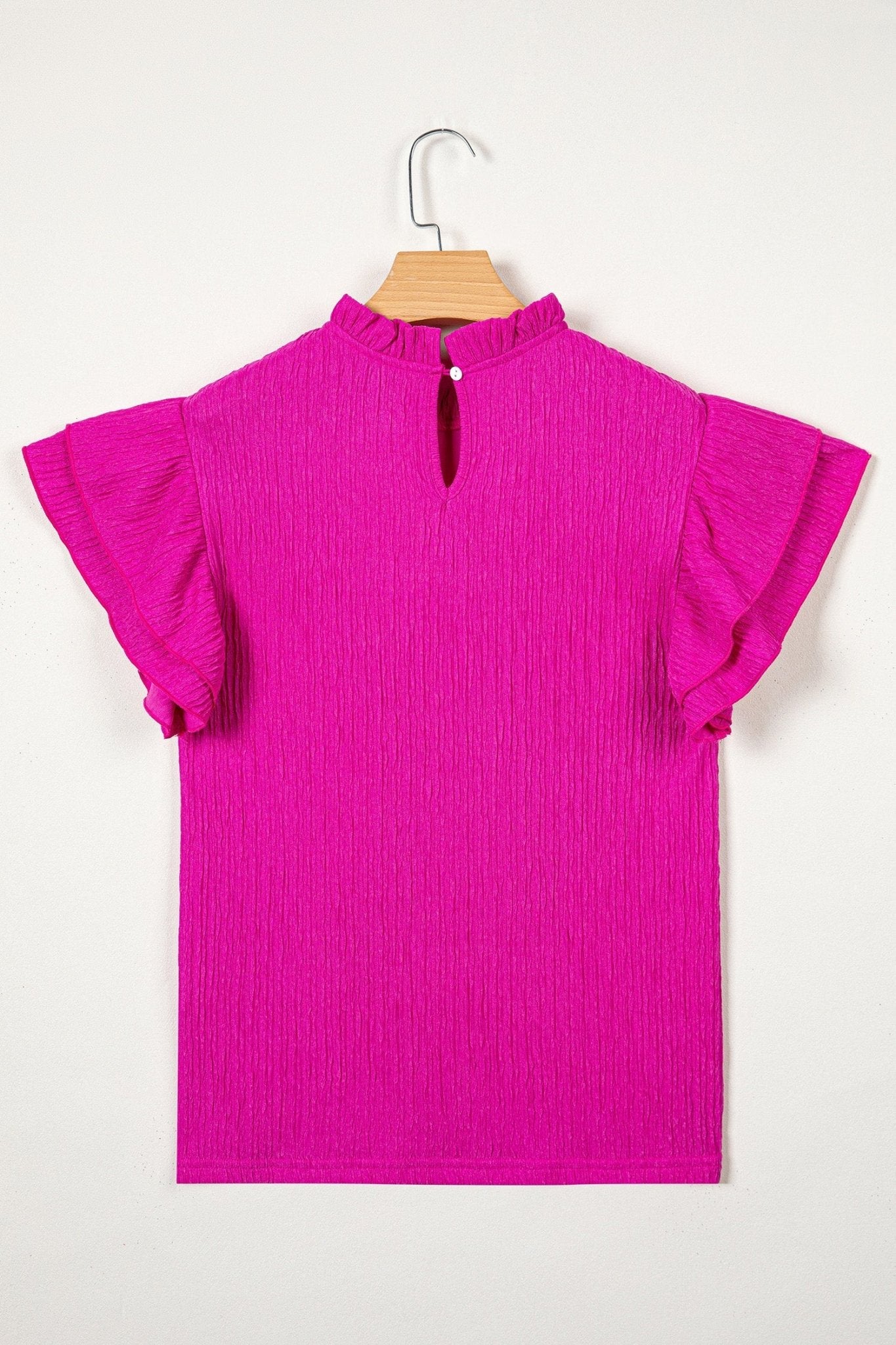 Londyn Trim Short Sleeve Blouse - Hello Beautiful BoutiqueBlouses & ShirtsThreaded Pear