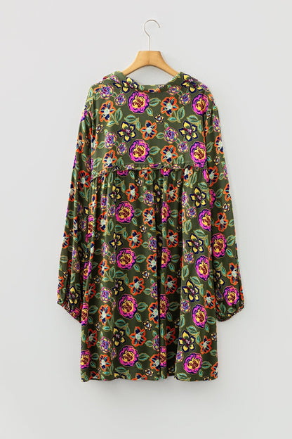Lorelai Collared Loose Mini PLUS Dress - Hello Beautiful BoutiquePlus Size Mini DressesThreaded Pear