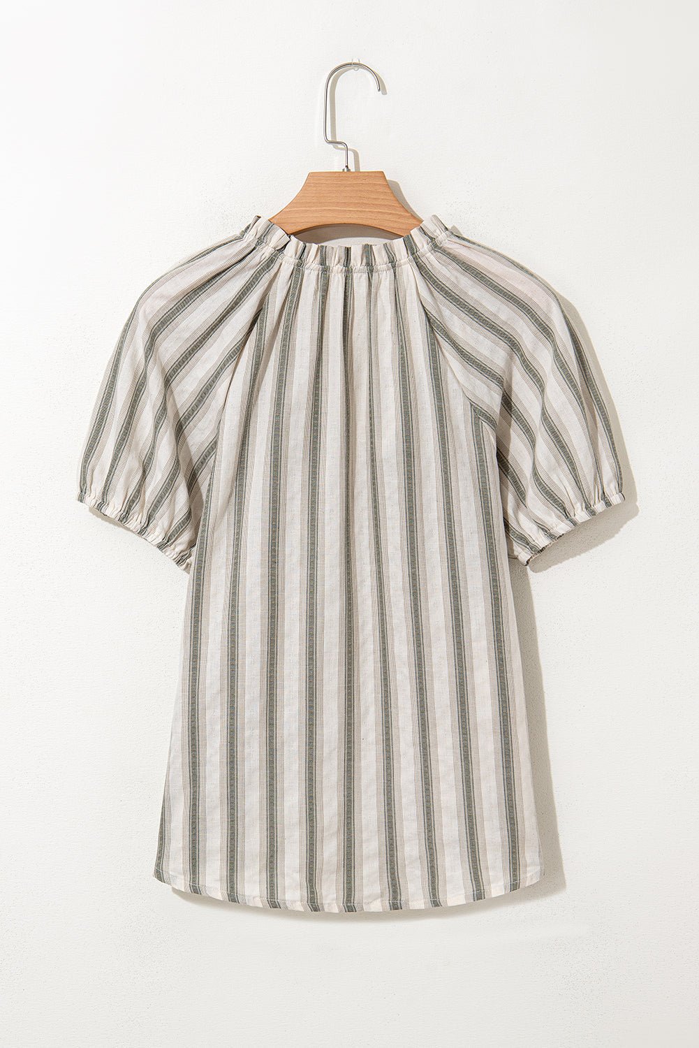 Lorelai Tie Short Sleeve Blouse - Hello Beautiful BoutiqueBlouses & ShirtsThreaded Pear
