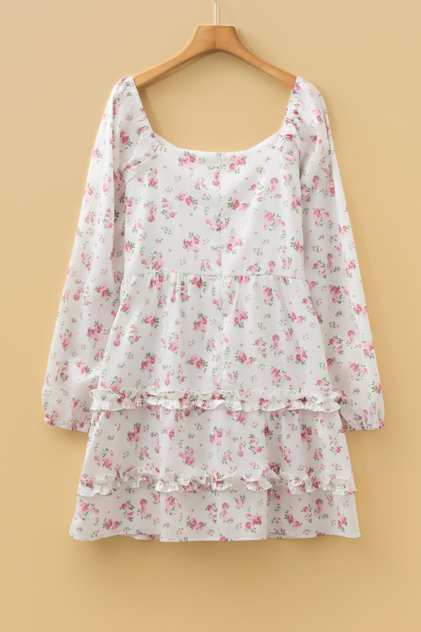 Lottie Detail Flared Mini Dress - Hello Beautiful BoutiqueFloral DressesThreaded Pear