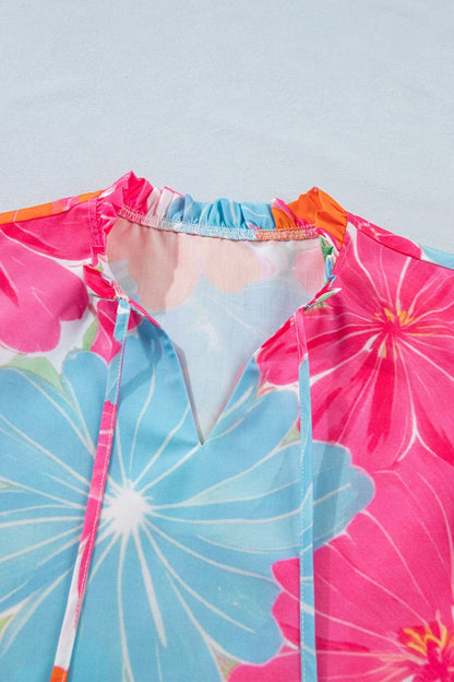 Louise Ruffle Trim Sleeveless Blouse - Hello Beautiful BoutiqueBlouses & ShirtsThreaded Pear