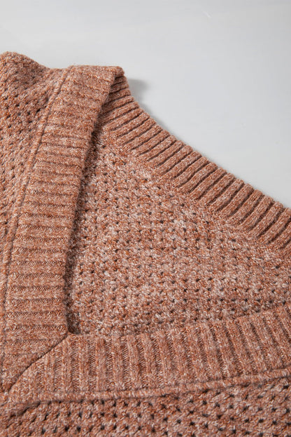 Luciana Eyelet Drop Shoulder Sweater - Hello Beautiful Boutique20% OFFThreaded Pear
