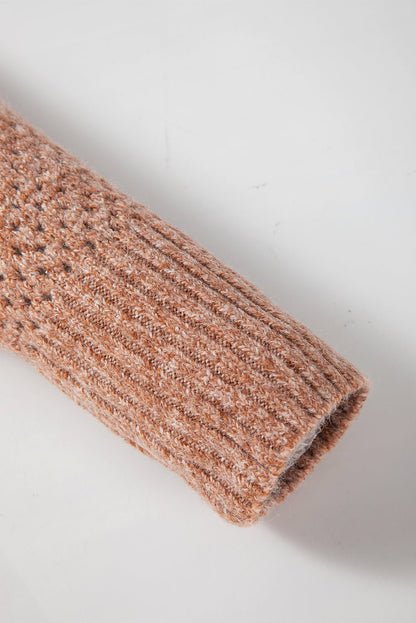 Luciana Eyelet Drop Shoulder Sweater - Hello Beautiful Boutique20% OFFThreaded Pear
