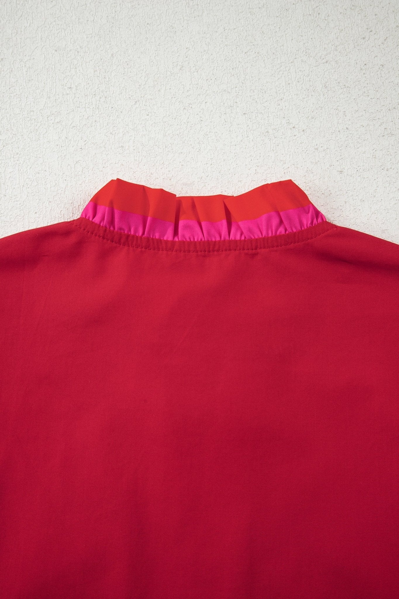 Luciana Ruffled Short Sleeve Blouse - Hello Beautiful BoutiqueBlouses & ShirtsThreaded Pear