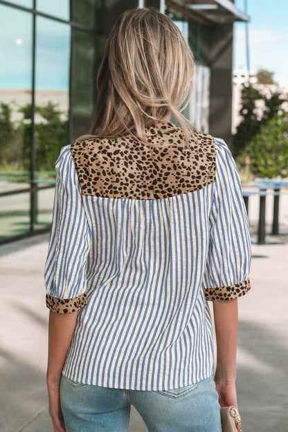 Lucy Down Half Sleeve Shirt - Hello Beautiful BoutiqueBlouses & ShirtsThreaded Pear
