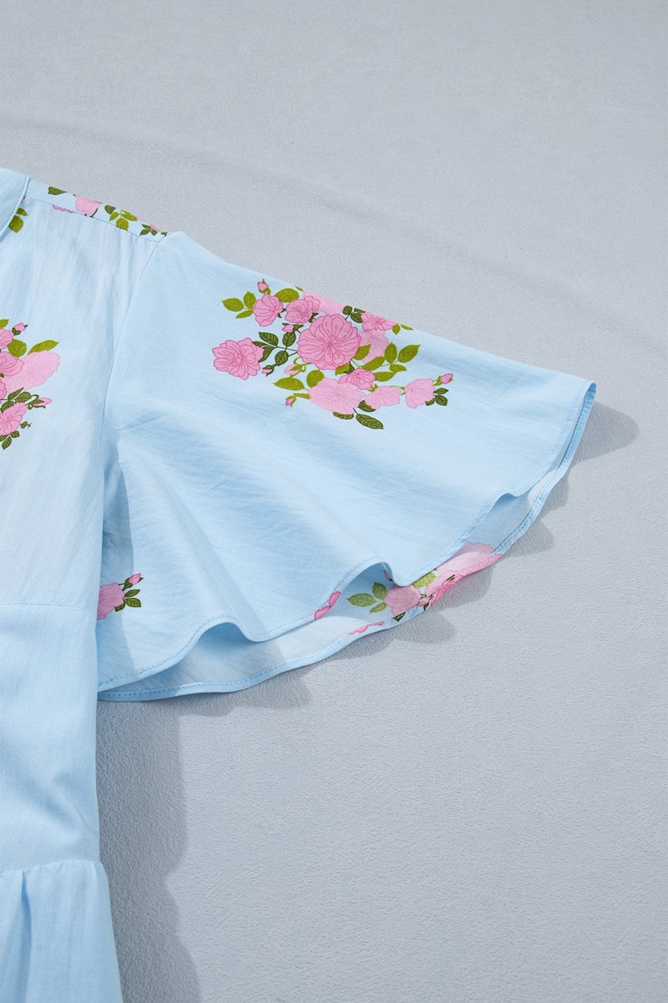 Lucy Print Scalloped Trim PLUS Dress - Hello Beautiful BoutiquePlus Size Maxi DressesThreaded Pear