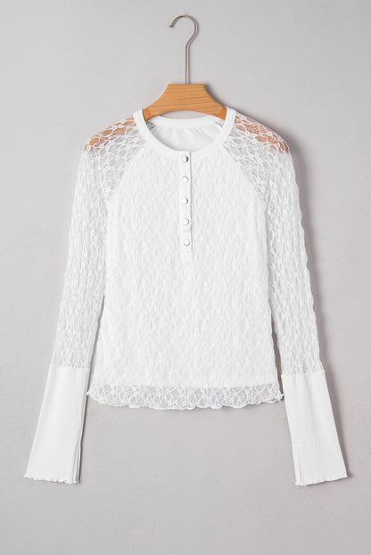 Luisa Slim Henley top Long Sleeve Top - Hello Beautiful BoutiqueLong Sleeve TopsThreaded Pear