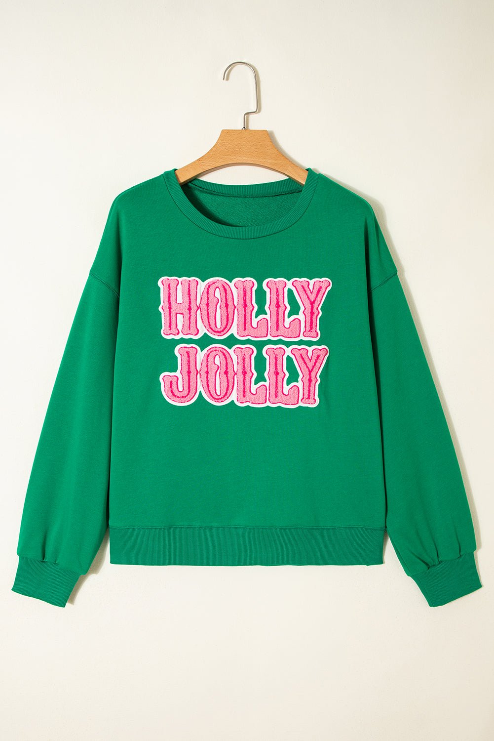 Luz Embroidered Christmas Holiday Sweatshirt - Hello Beautiful BoutiqueSweatshirts & HoodiesThreaded Pear