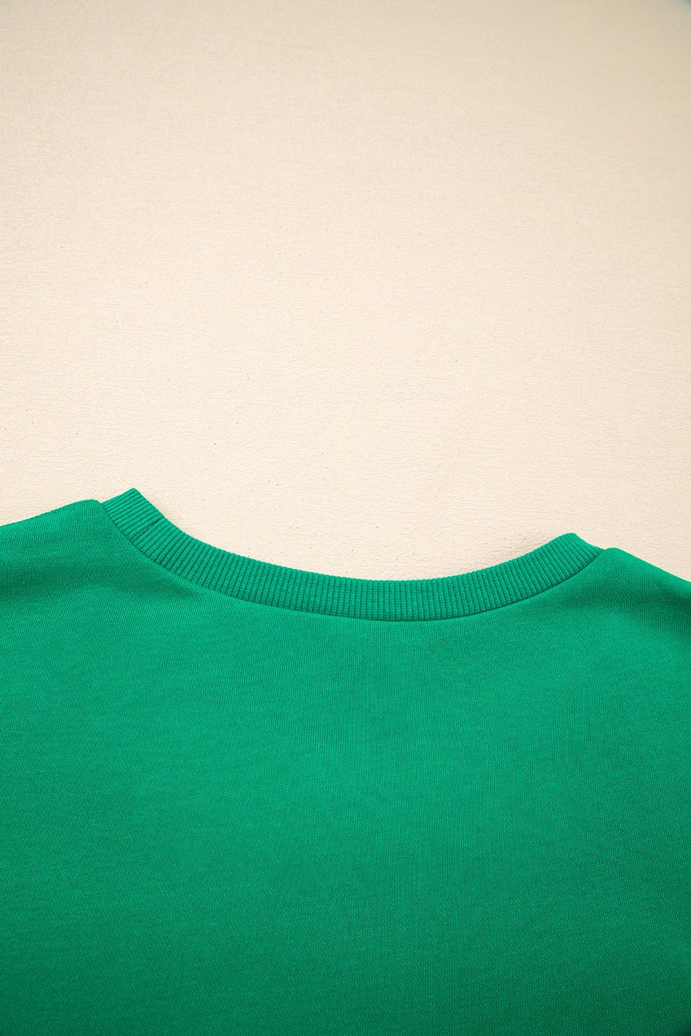 Luz Embroidered Christmas Holiday Sweatshirt - Hello Beautiful BoutiqueSweatshirts & HoodiesThreaded Pear