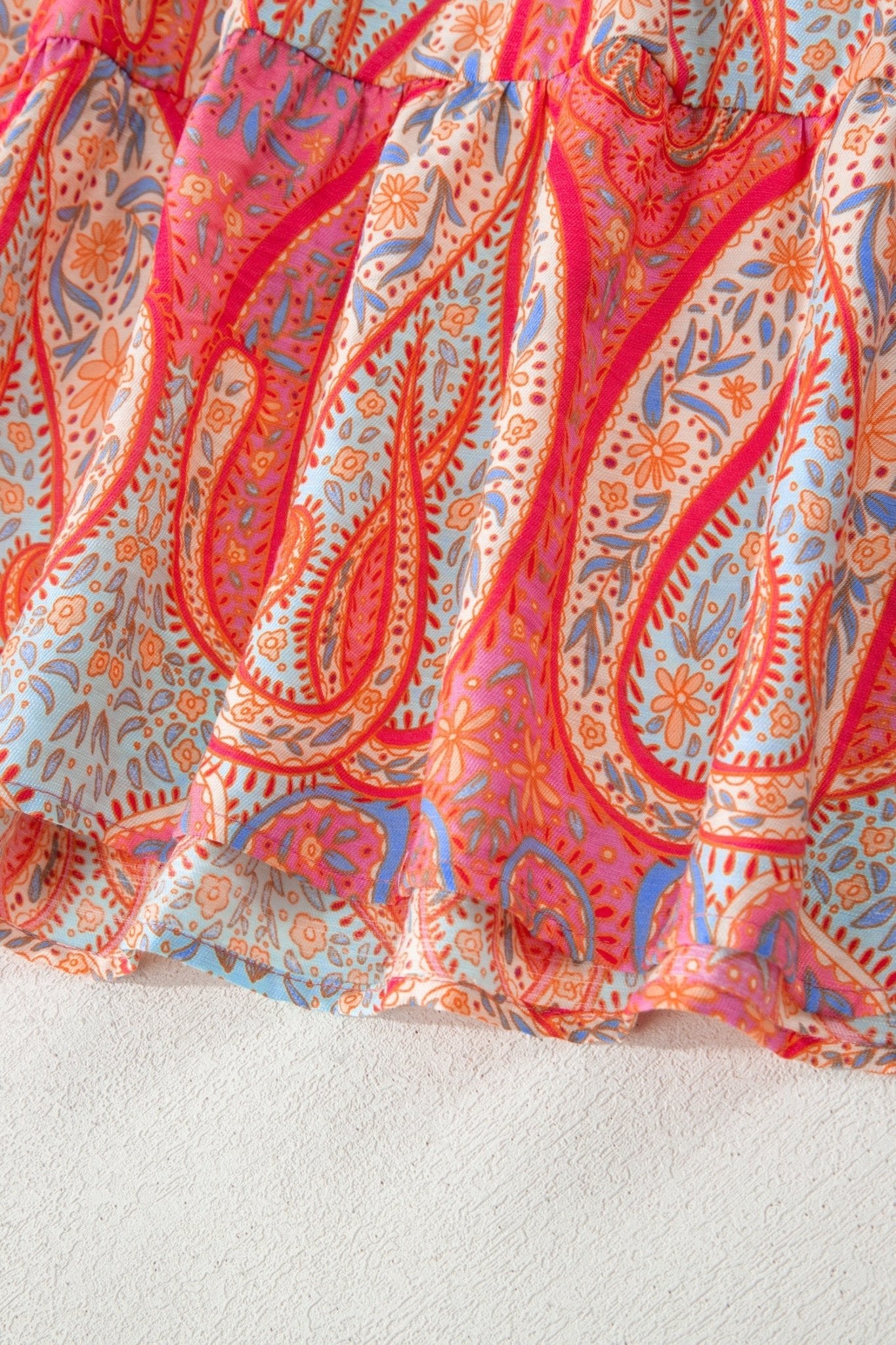 Luz Sleeve Boho Maxi Dress - Hello Beautiful BoutiqueFloral DressesThreaded Pear