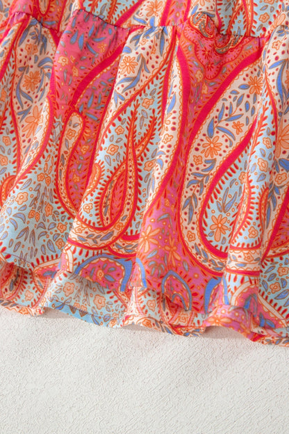 Luz Sleeve Boho Maxi Dress - Hello Beautiful BoutiqueFloral DressesThreaded Pear