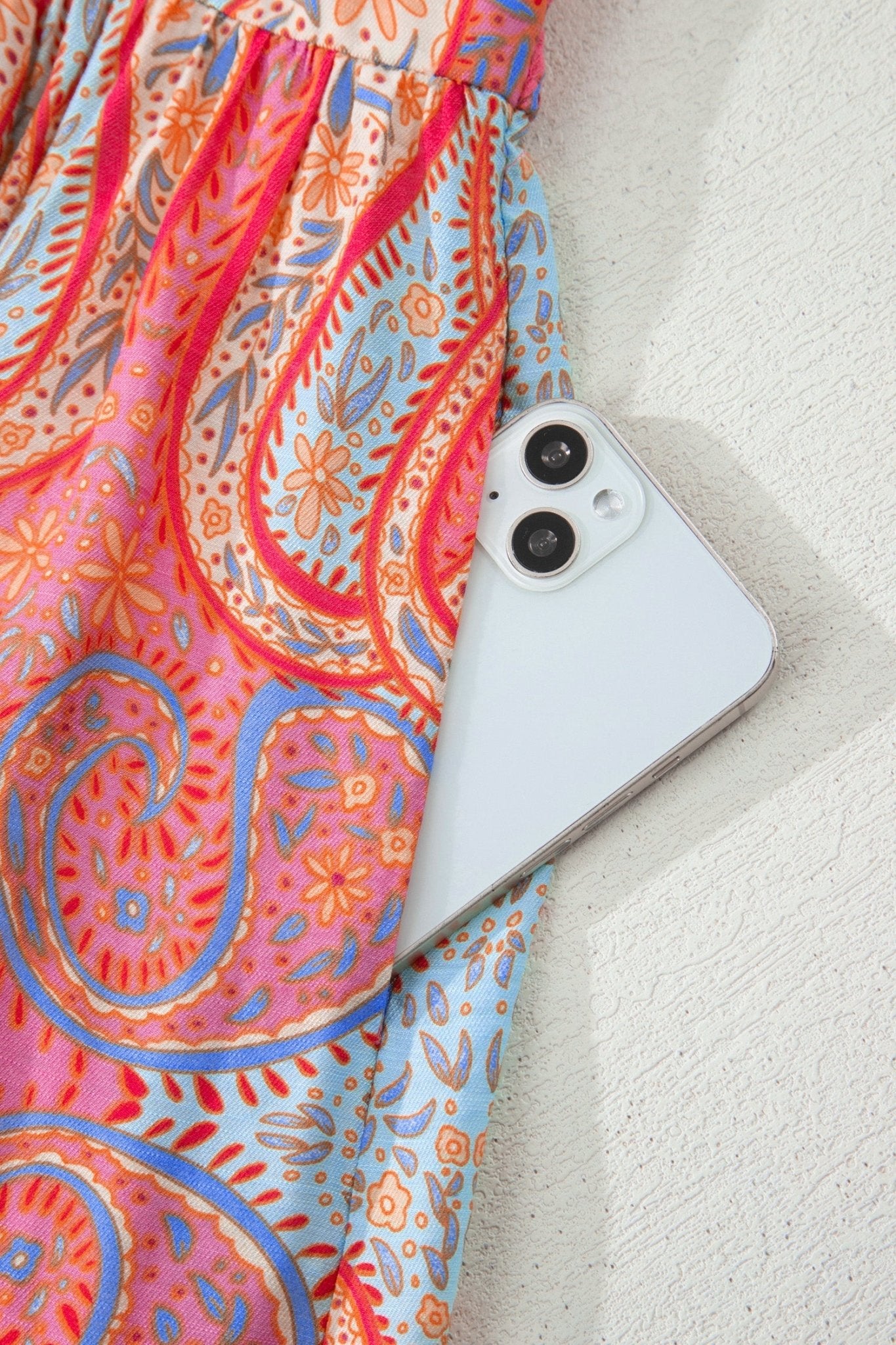 Luz Sleeve Boho Maxi Dress - Hello Beautiful BoutiqueFloral DressesThreaded Pear