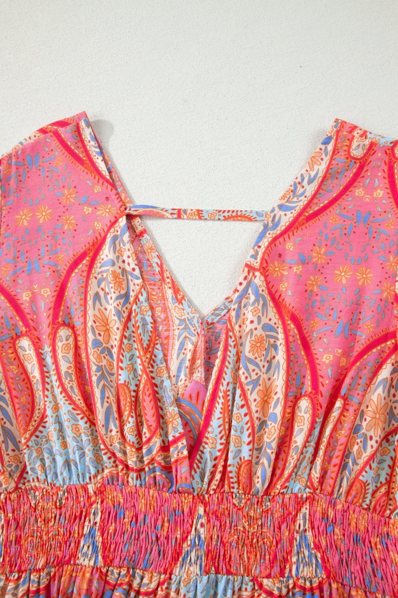 Luz Sleeve Boho Maxi Dress - Hello Beautiful BoutiqueFloral DressesThreaded Pear