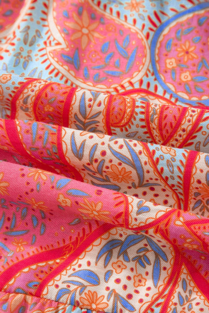 Luz Sleeve Boho Maxi Dress - Hello Beautiful BoutiqueFloral DressesThreaded Pear