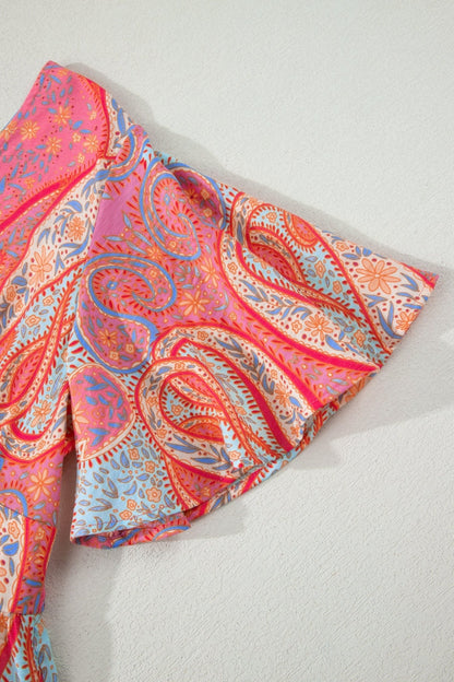 Luz Sleeve Boho Maxi Dress - Hello Beautiful BoutiqueFloral DressesThreaded Pear