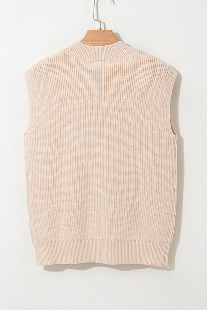 Lydia High Short Sleeve Sweater - Hello Beautiful BoutiqueSweater VestsThreaded Pear