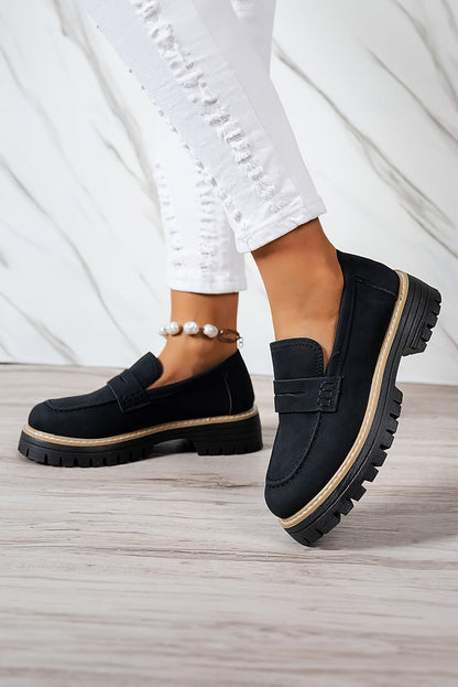 Lyra Slip On Chunky Loafers - Hello Beautiful BoutiqueWomens ShoesThreaded Pear