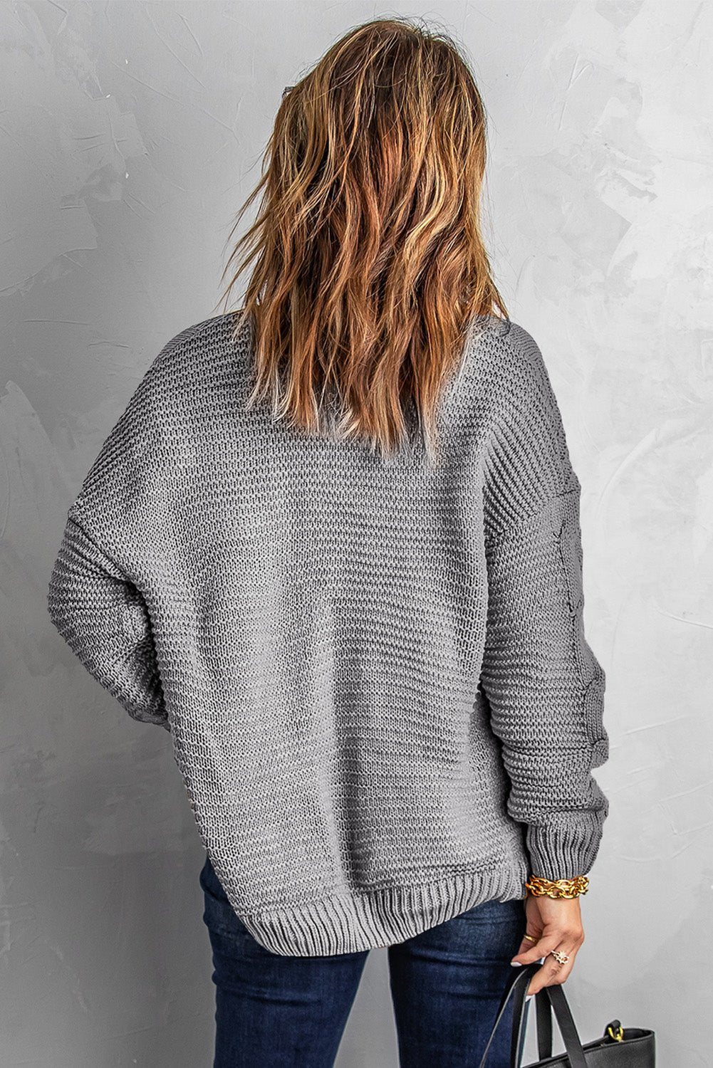 Lyralara Long Sleeve Knit Cardigan - Hello Beautiful BoutiqueCardigansThreaded Pear