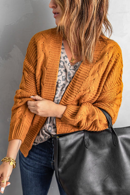 Lyralara Long Sleeve Knit Cardigan - Hello Beautiful BoutiqueCardigansThreaded Pear