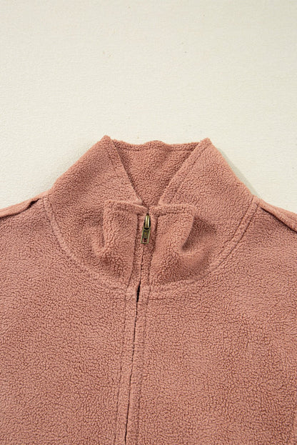 Mabel Half Zipper Baggy Sweatshirt - Hello Beautiful Boutique15% OFFThreaded Pear