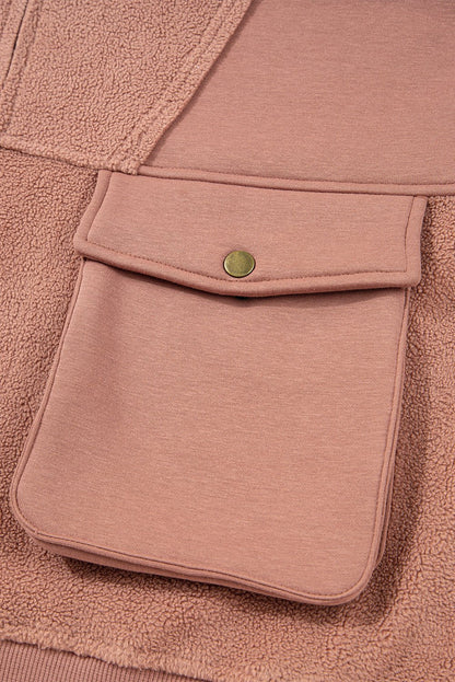Mabel Half Zipper Baggy Sweatshirt - Hello Beautiful Boutique15% OFFThreaded Pear