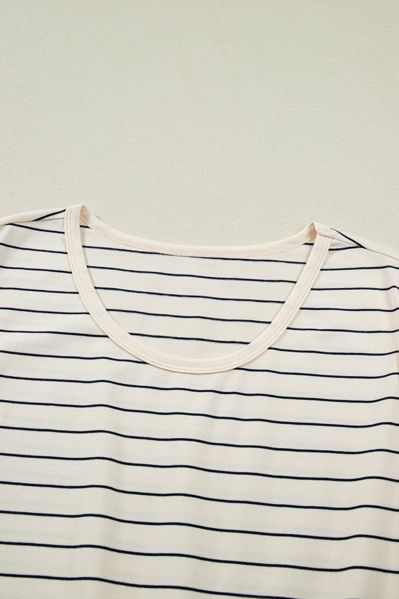 Mabel Stripe Drawstring Tunic Tank - Hello Beautiful BoutiqueMini DressesThreaded Pear