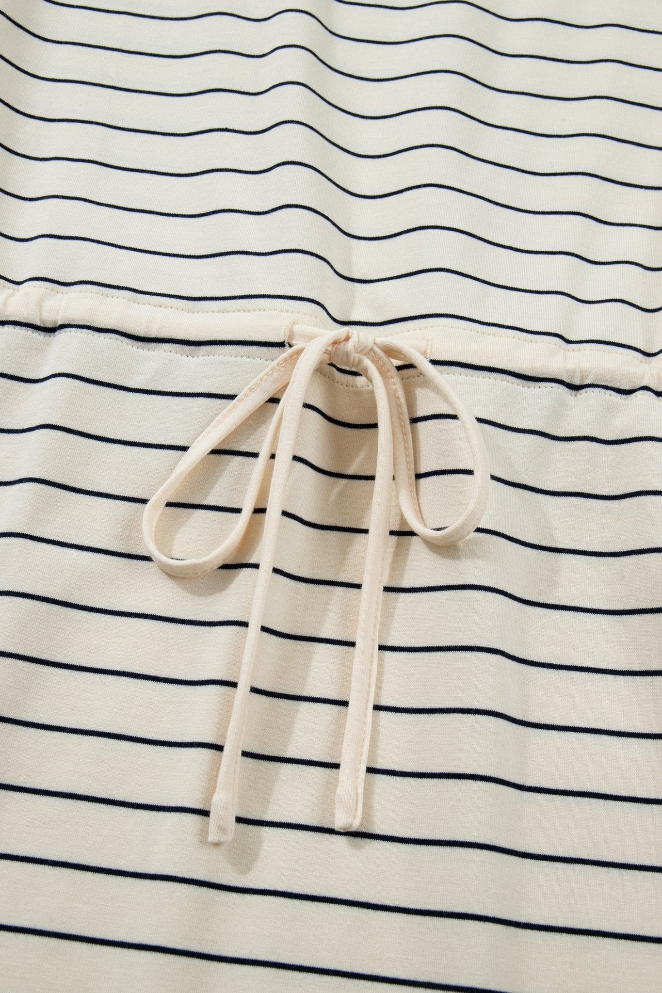 Mabel Stripe Drawstring Tunic Tank - Hello Beautiful BoutiqueMini DressesThreaded Pear