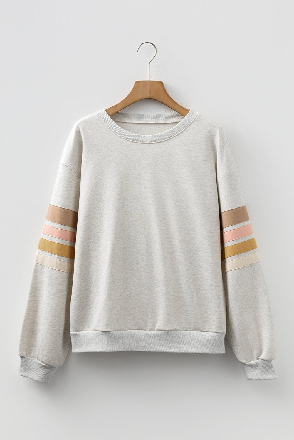 Maci Patchwork Drop Shoulder Sweatshirt - Hello Beautiful BoutiqueSweatshirts & HoodiesThreaded Pear