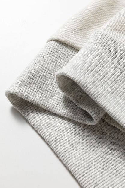 Maci Patchwork Drop Shoulder Sweatshirt - Hello Beautiful BoutiqueSweatshirts & HoodiesThreaded Pear