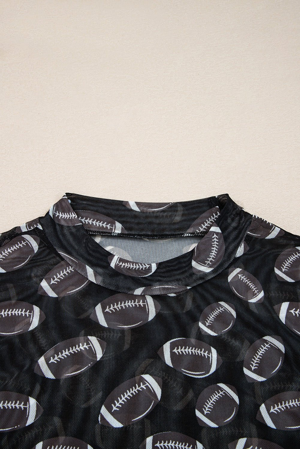 Maci Rugby Mesh Sheer Long Sleeve Top - Hello Beautiful Boutique15% OFFThreaded Pear