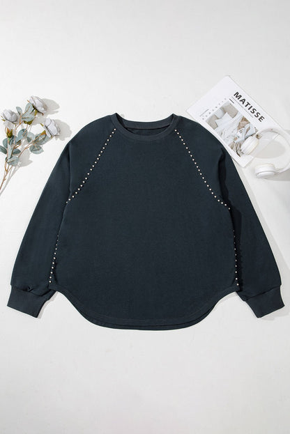 Mackenzie Edge Mineral Wash PLUS Jumper - Hello Beautiful BoutiquePlus Size Long Sleeve TopsThreaded Pear