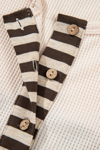 Mackenzie Plaid Patchwork Half PLUS Pullover - Hello Beautiful Boutique15% OFFThreaded Pear