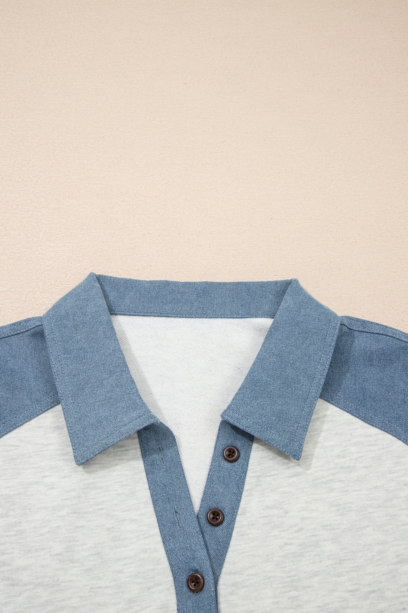 Maddie Cuffed Sleeve Polo PLUS Tee - Hello Beautiful BoutiquePlus Size Tops & TeesThreaded Pear