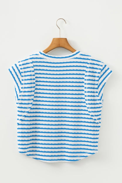 Maddie Sleeve Patchwork T Shirt - Hello Beautiful BoutiqueTops & TeesThreaded Pear