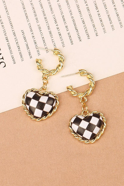 Madelynn Twisted Hoop Stud Earrings - Hello Beautiful BoutiqueJewelryThreaded Pear