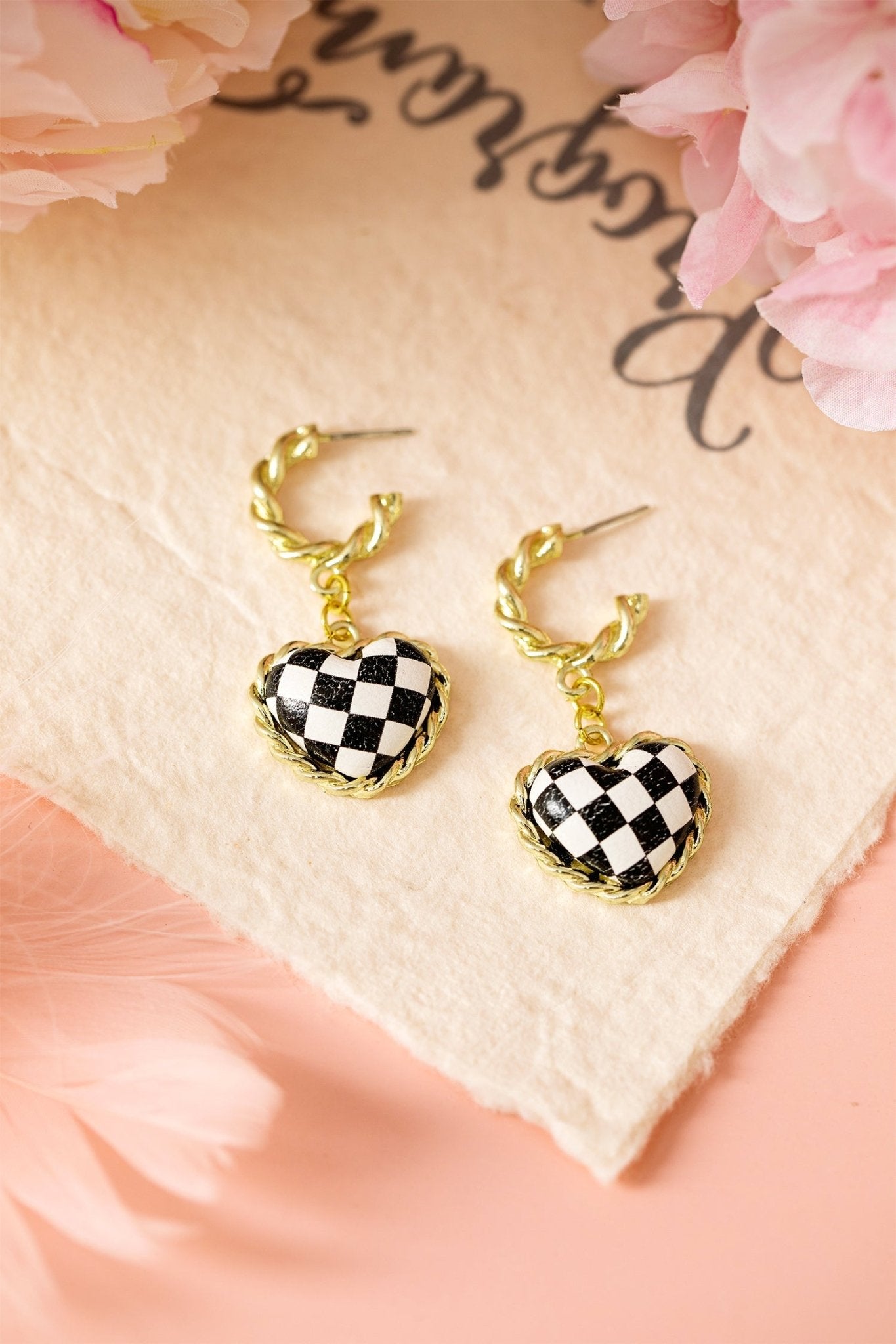 Madelynn Twisted Hoop Stud Earrings - Hello Beautiful BoutiqueJewelryThreaded Pear