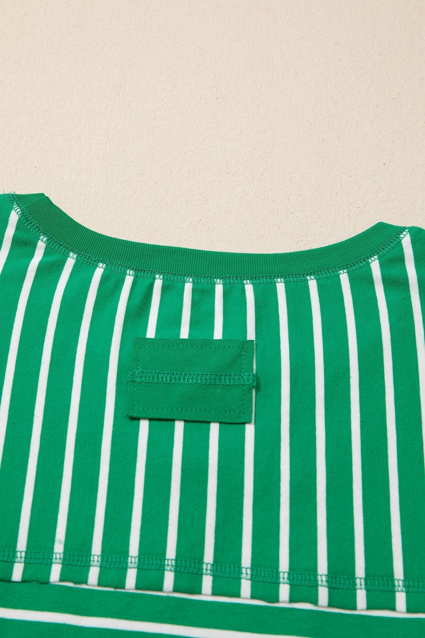 Madilynn Detail Half Sleeve Tee - Hello Beautiful BoutiqueTops & TeesThreaded Pear