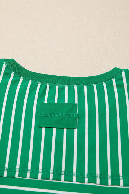 Madilynn Detail Half Sleeve Tee - Hello Beautiful BoutiqueTops & TeesThreaded Pear