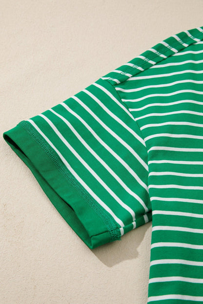 Madilynn Detail Half Sleeve Tee - Hello Beautiful BoutiqueTops & TeesThreaded Pear